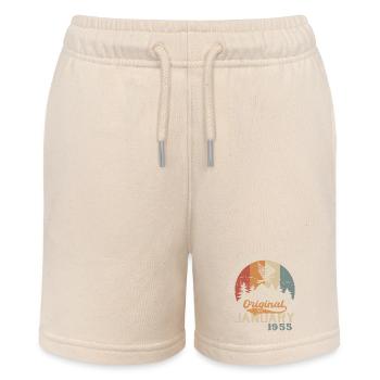 69 years of greatness since January 1955 - Stanley/Stella MINI BOLTER Organic Teen Jogging Shorts - soft Ecru - Front