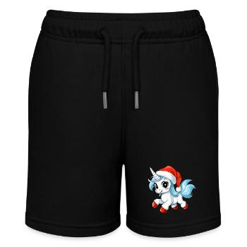 Licornes de Noël - Short bio MINI BOLTER Stanley/Stella Ado - noir - Devant