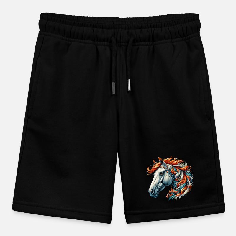 Pferd Stanley/Stella Teenager Bio-Joggingshorts MINI BOLTER