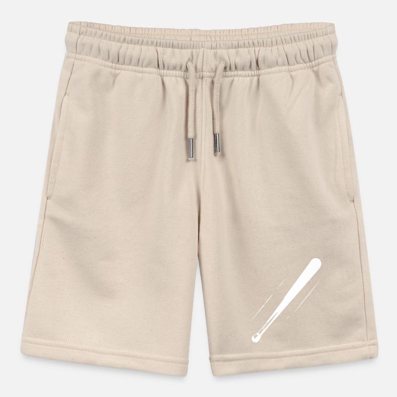 Baseball Bat Drawing Stanley/Stella MINI BOLTER Organic Teen Jogging Shorts