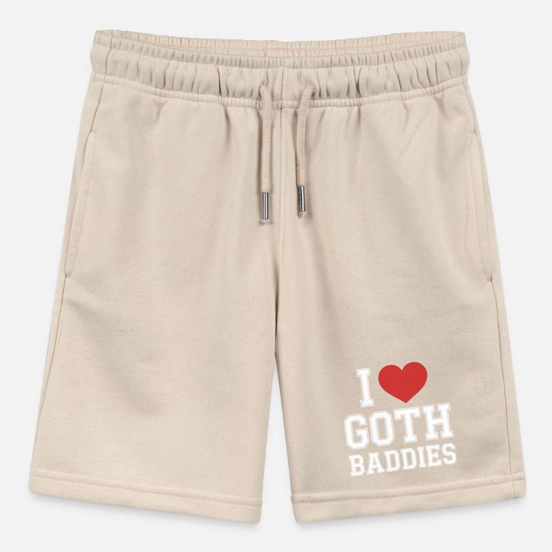 Ich liebe Goth-Bösewichte Stanley/Stella Teenager Bio-Joggingshorts MINI BOLTER