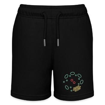 Zelle Organellen Biologie - Stanley/Stella Teenager Bio-Joggingshorts MINI BOLTER - Schwarz - Vorne