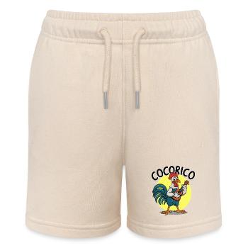 guitar - Stanley/Stella MINI BOLTER Organic Teen Jogging Shorts - soft Ecru - Front