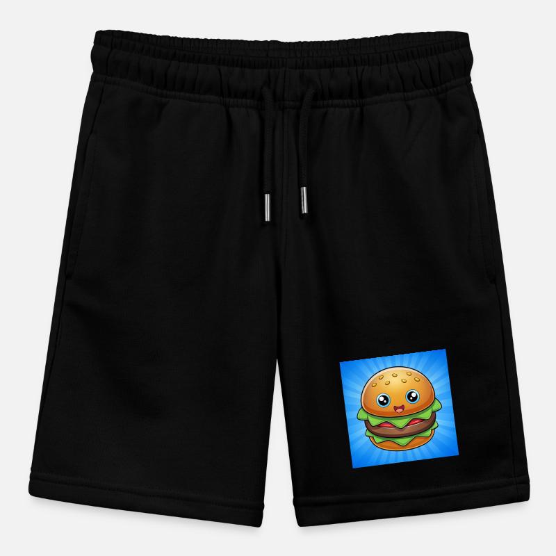 Burger sunset- Hamburger /Cheeseburger Geschenke Stanley/Stella Teenager Bio-Joggingshorts MINI BOLTER