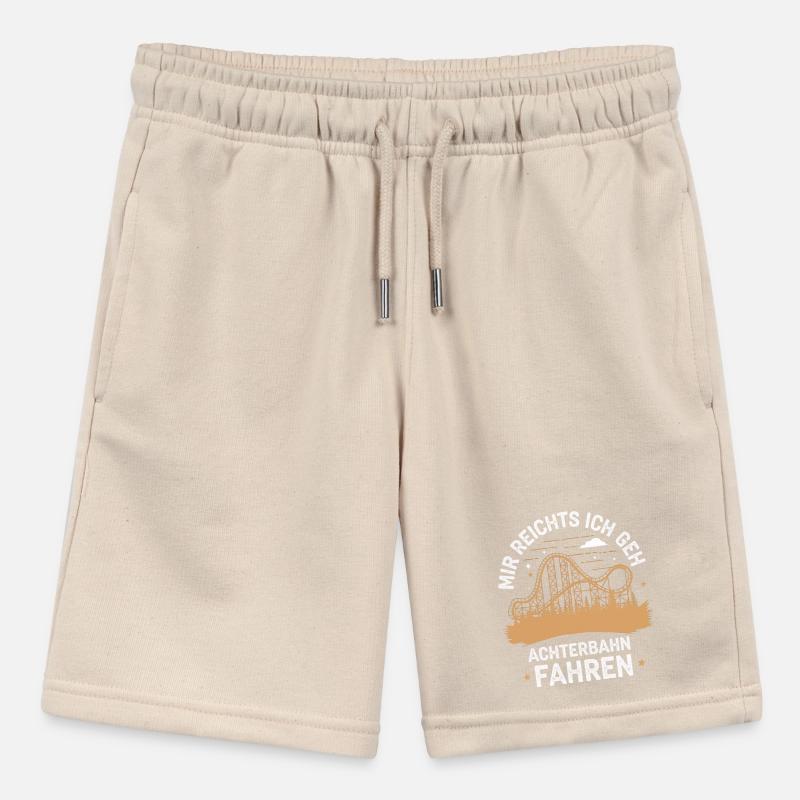 Roller Coaster Amusement Park Roller Coaster Stanley/Stella MINI BOLTER Organic Teen Jogging Shorts