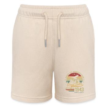 81 Jahre alt Bis zur Perfektion gealtert geboren: Dezember 1943 - Stanley/Stella Teenager Bio-Joggingshorts MINI BOLTER - Natur - Vorne