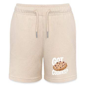Cookies Cookie Biscuits Biscuits Chocolate - Stanley/Stella MINI BOLTER Organic Teen Jogging Shorts - soft Ecru - Front
