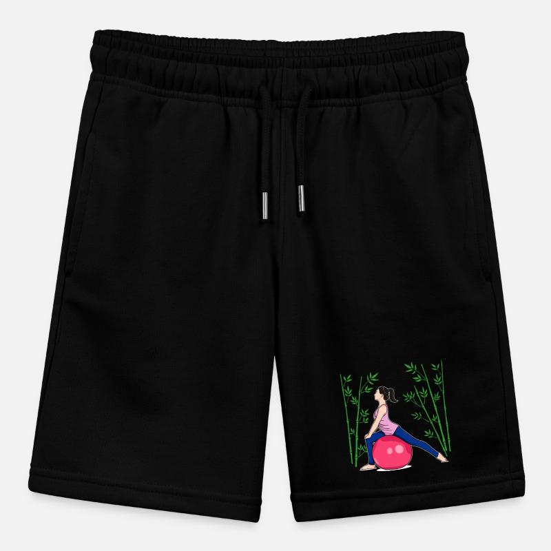 Pilates Exercise Fitness Workout Workout Stanley/Stella MINI BOLTER Organic Teen Jogging Shorts