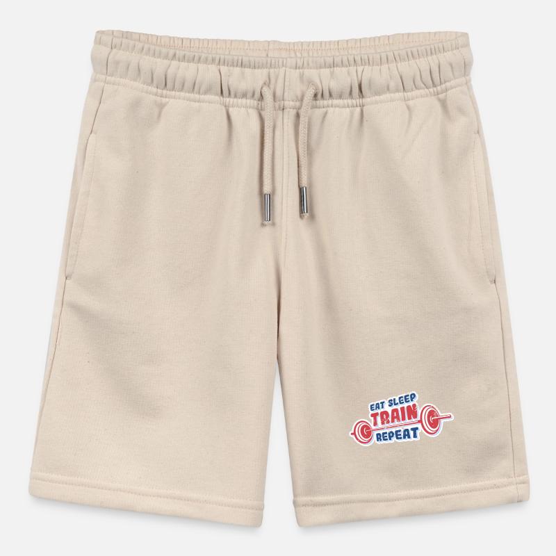 Eat Sleep Train Repeat Stanley/Stella MINI BOLTER Organic Teen Jogging Shorts