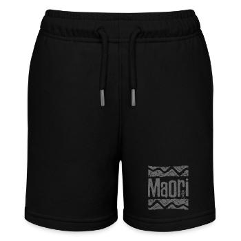 Maozi Tribal Print T-Shirt - Stanley/Stella Teenager Bio-Joggingshorts MINI BOLTER - Schwarz - Vorne