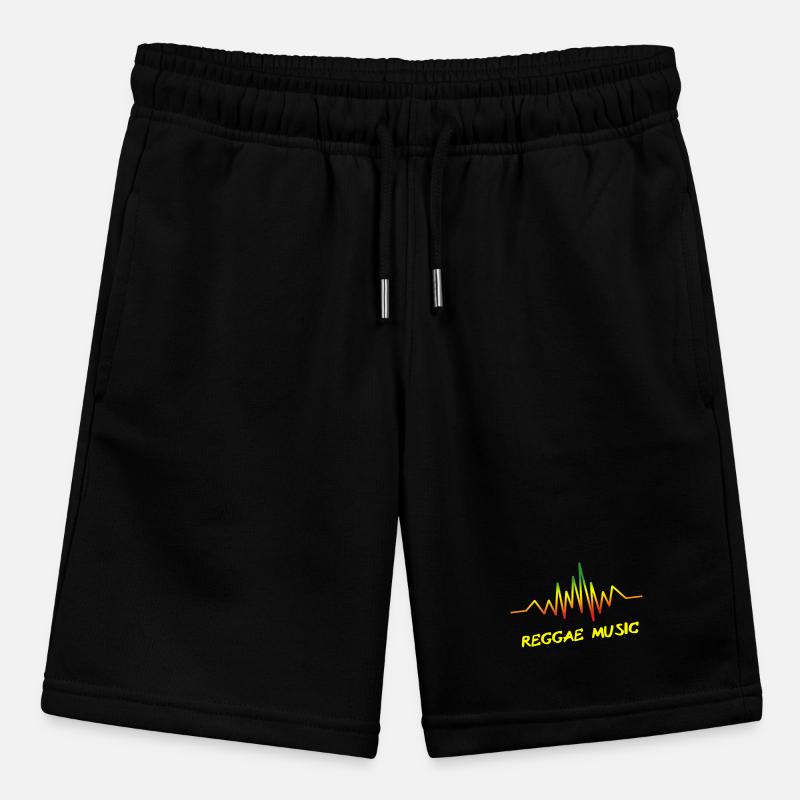 Reggae Klangwelle Design Stanley/Stella Teenager Bio-Joggingshorts MINI BOLTER