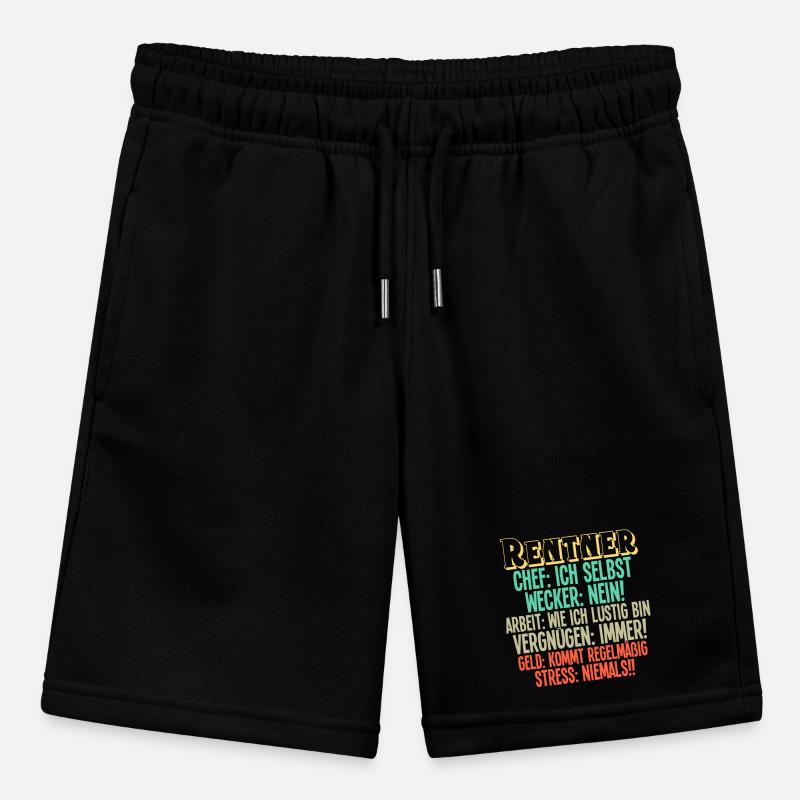 Rentner Rente Stanley/Stella Teenager Bio-Joggingshorts MINI BOLTER