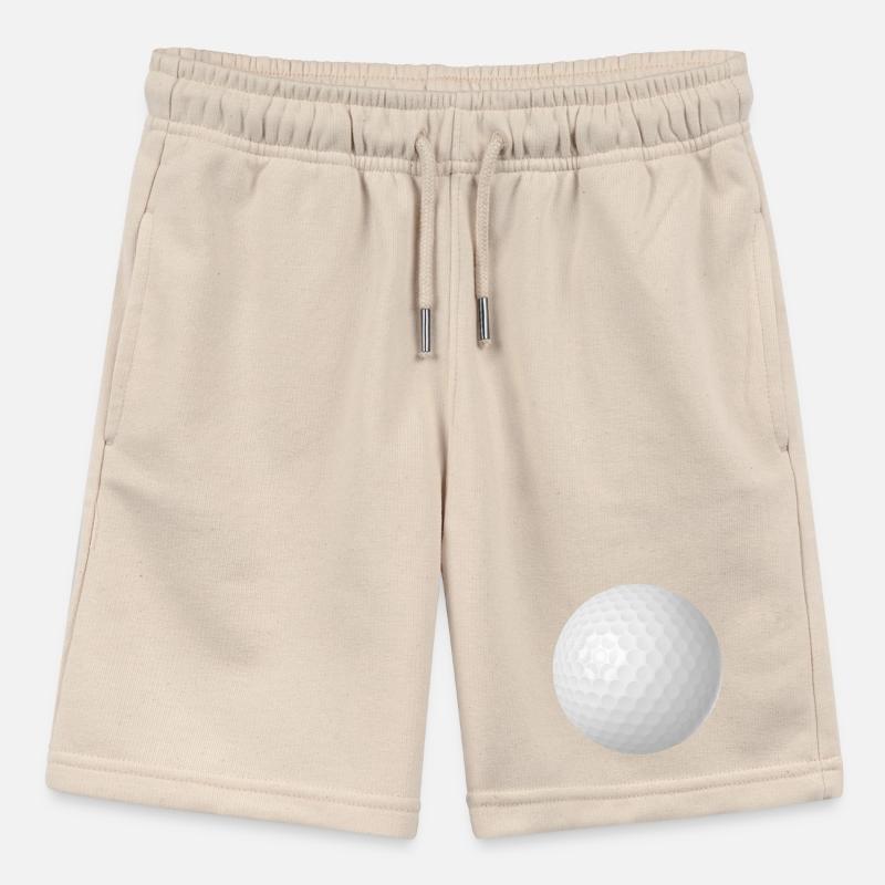 Real golf ball Stanley/Stella MINI BOLTER Organic Teen Jogging Shorts