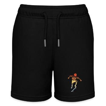 Skateboarder - Stanley/Stella MINI BOLTER Organic Teen Jogging Shorts - black - Front