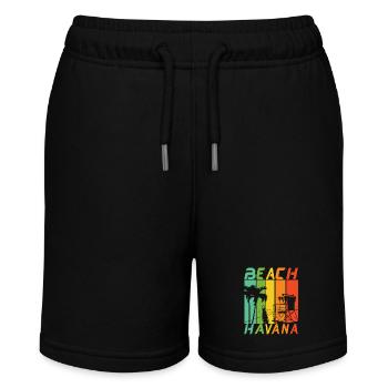 Design / Idée cadeau Havana Beach - Short bio MINI BOLTER Stanley/Stella Ado - noir - Devant