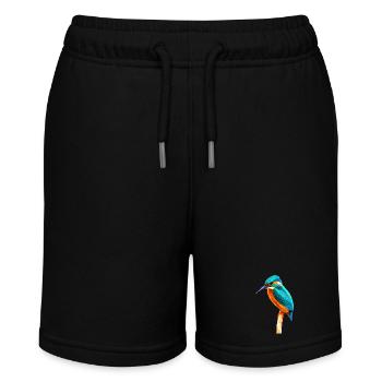 Kingfisher - Stanley/Stella MINI BOLTER Organic Teen Jogging Shorts - black - Front