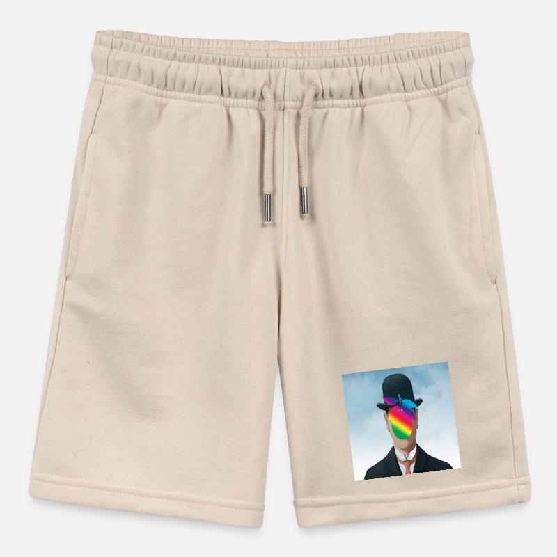 Regenbogen Apfel-Mann Stanley/Stella Teenager Bio-Joggingshorts MINI BOLTER