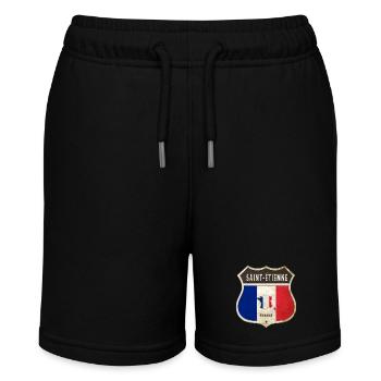 Saint-Étienne France Armoiries Drapeaux Design - Short bio MINI BOLTER Stanley/Stella Ado - noir - Devant