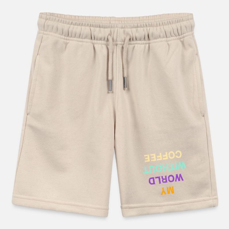 Funny Coffee Caffeine Statement Coffee Lovers Stanley/Stella MINI BOLTER Organic Teen Jogging Shorts