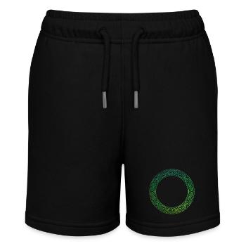 Celtic Knot - Stanley/Stella MINI BOLTER Organic Teen Jogging Shorts - black - Front