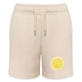 Half lemon - Stanley/Stella MINI BOLTER Organic Teen Jogging Shorts - soft Ecru - Front
