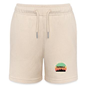 Michelstadt Odenwald Design - Stanley/Stella Teenager Bio-Joggingshorts MINI BOLTER - Natur - Vorne