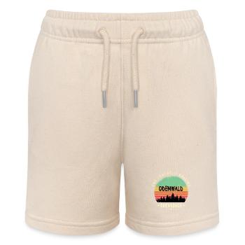 Brensbach Odenwald Design - Stanley/Stella Teenager Bio-Joggingshorts MINI BOLTER - Natur - Vorne