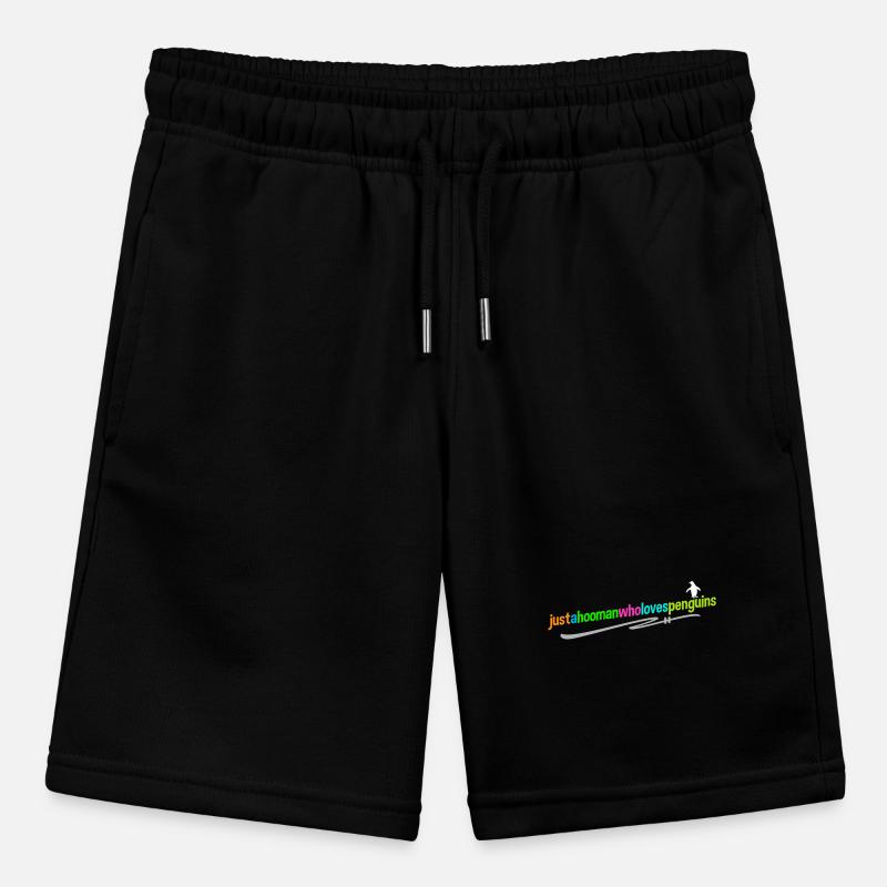 Antarktis Pinguin Statement Vogel Tier Seevogel Stanley/Stella Teenager Bio-Joggingshorts MINI BOLTER