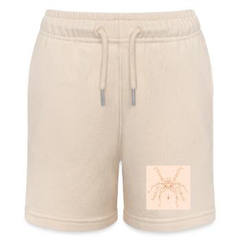 LINE ART SPINNE - HALLOWEEN KOSTÜME - MINIMALISMUS - Stanley/Stella Teenager Bio-Joggingshorts MINI BOLTER - Natur - Vorne