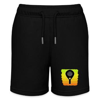 Padel Game Tennis Rackets Padel Sports Fans - Stanley/Stella MINI BOLTER Organic Teen Jogging Shorts - black - Front
