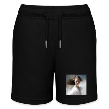 Frauenmalerei 01 - Stanley/Stella Teenager Bio-Joggingshorts MINI BOLTER - Schwarz - Vorne