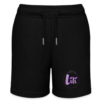 Lili - Stanley/Stella Teenager Bio-Joggingshorts MINI BOLTER - Schwarz - Vorne