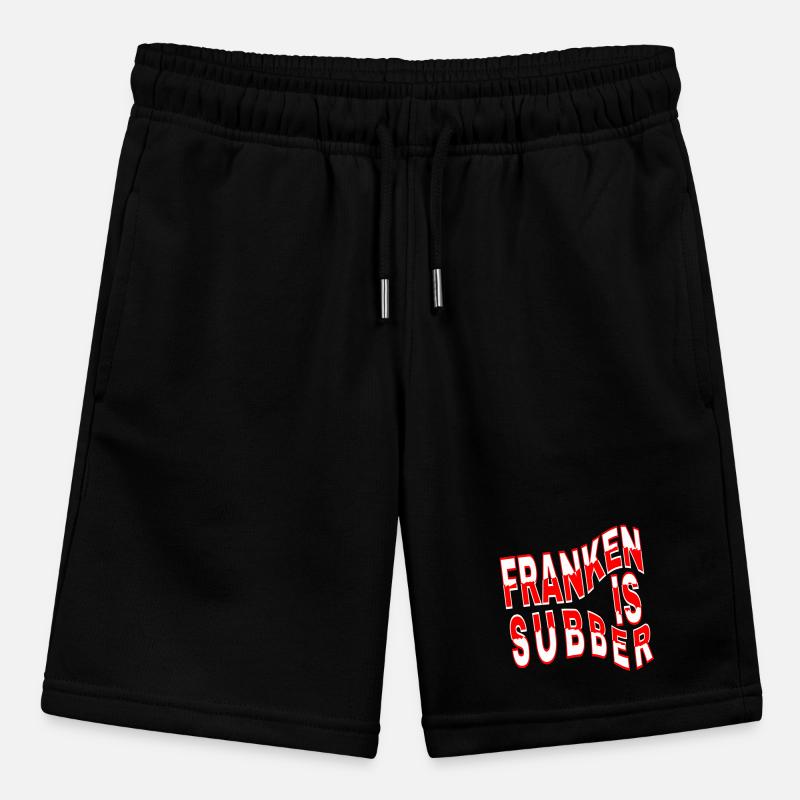 Franken is Subber - Franken ist Super - fei schee Stanley/Stella Teenager Bio-Joggingshorts MINI BOLTER