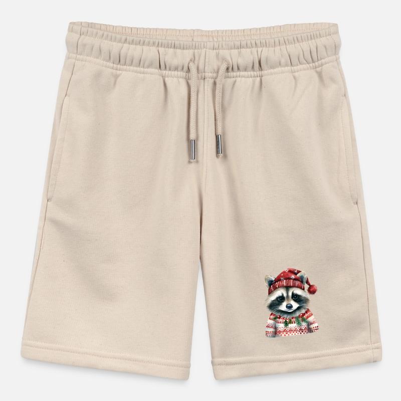 Herr Waschbär im Norweger-Pulli Stanley/Stella Teenager Bio-Joggingshorts MINI BOLTER
