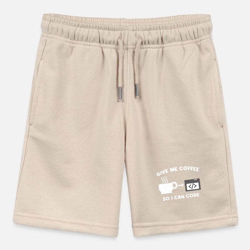 Coder Arbeiter Statement Job Beruf Karriere Erfolg Stanley/Stella Teenager Bio-Joggingshorts MINI BOLTER