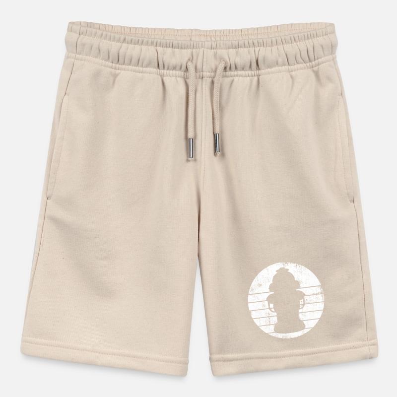 Fire Hydrant Drawing Stanley/Stella MINI BOLTER Organic Teen Jogging Shorts