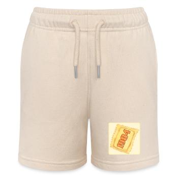 42. GEBURTSTAG 1984 RAVIOLI - Stanley/Stella Teenager Bio-Joggingshorts MINI BOLTER - Natur - Vorne