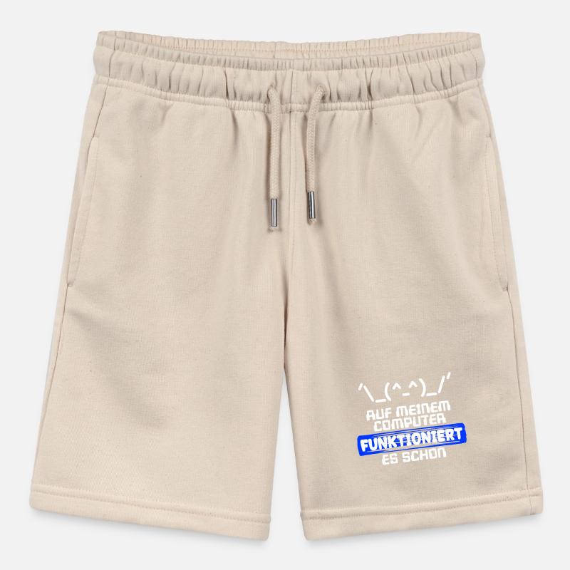 Computer Developer Software Developer Statement Stanley/Stella MINI BOLTER Organic Teen Jogging Shorts