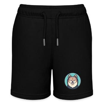 Spitz indien chien race dessin animé Kawaii Clipart animal de compagnie - Short bio MINI BOLTER Stanley/Stella Ado - noir - Devant
