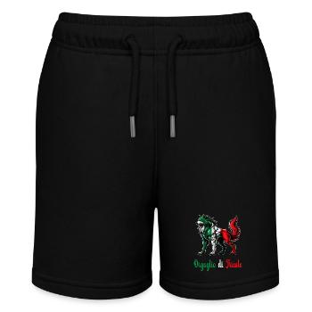 Der stolz von Trieste Italien Flagge - Stanley/Stella Teenager Bio-Joggingshorts MINI BOLTER - Schwarz - Vorne