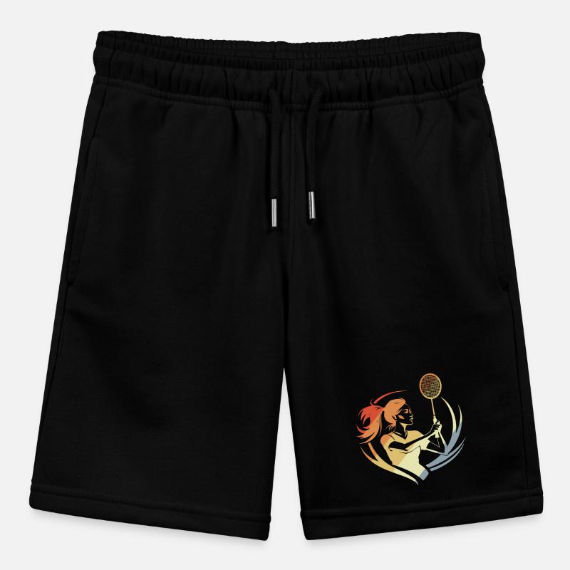 Vintage Badminton Mädchen Stanley/Stella Teenager Bio-Joggingshorts MINI BOLTER