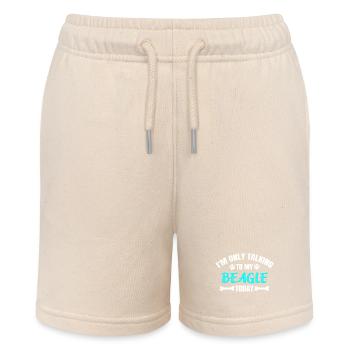 Beagle - Stanley/Stella Teenager Bio-Joggingshorts MINI BOLTER - Natur - Vorne