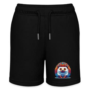 Igel - Stanley/Stella Teenager Bio-Joggingshorts MINI BOLTER - Schwarz - Vorne