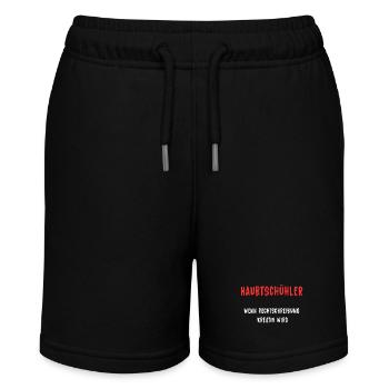 Haubtschühler – Creative Spelling - Stanley/Stella MINI BOLTER Organic Teen Jogging Shorts - black - Front