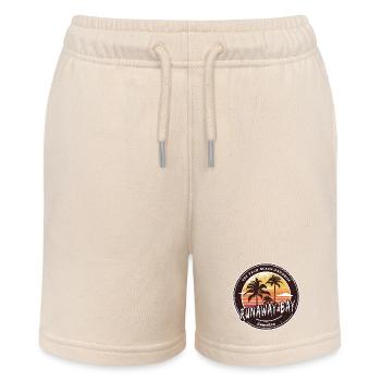 Runaway Bay Jamaica – Caribbean dream beach - Stanley/Stella MINI BOLTER Organic Teen Jogging Shorts - soft Ecru - Front