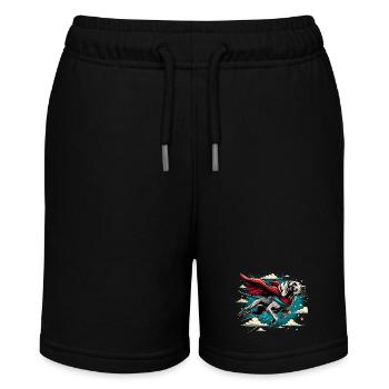 Super chien braque de Weimar Weimi Cape Cape cadeau - Short bio MINI BOLTER Stanley/Stella Ado - noir - Devant