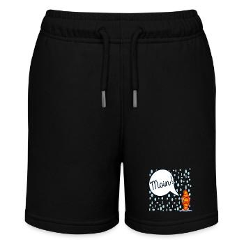HAMBURG MOIN FRANZBRÖTCHEN - Stanley/Stella Teenager Bio-Joggingshorts MINI BOLTER - Schwarz - Vorne