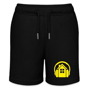 House Music - Stanley/Stella MINI BOLTER Organic Teen Jogging Shorts - black - Front