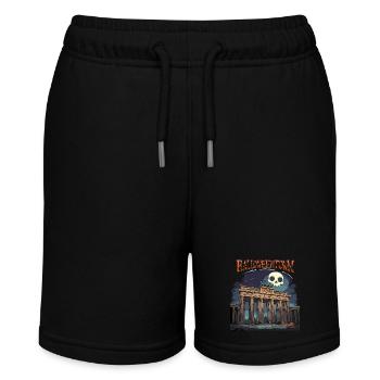 Halloween Town Berlin Halloween Party - Stanley/Stella MINI BOLTER Organic Teen Jogging Shorts - black - Front