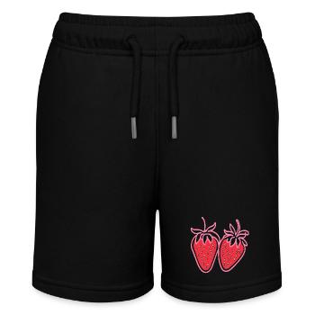 Fraise - Short bio MINI BOLTER Stanley/Stella Ado - noir - Devant